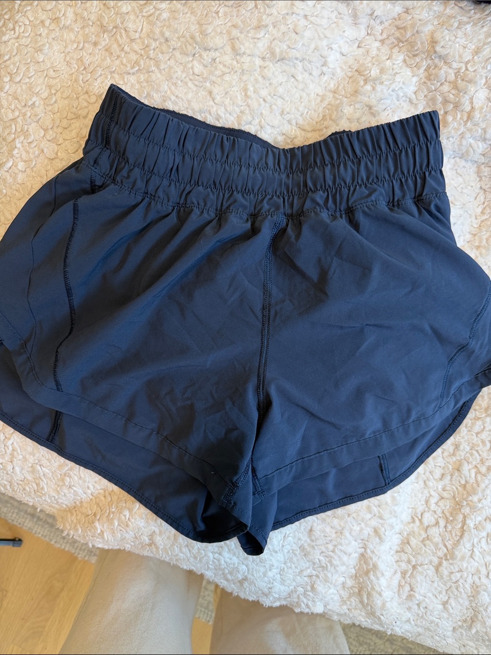 lululemon athletica Navy Performance Running Shorts